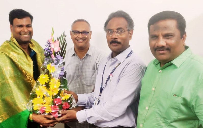 Prof. S. Adinarayana Honored for 25 Years of Service at MVGR